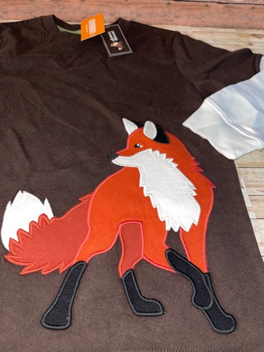 NWT Gymboree Autumn Harvest fox shirt top sz 6 fall boys - Picture 2 of 3