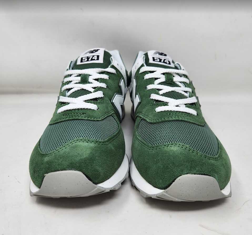 New Balance 574 J3 ホワイト/グリーン New Balance ニューバランス スニーカー UGS574J3 GOLF WHITE