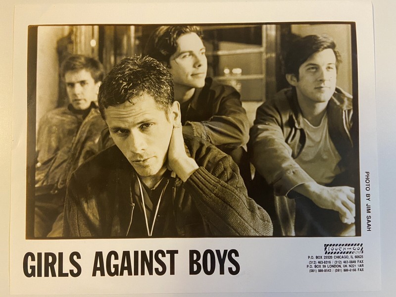 Girls Against Boys Vintage Press Photo Touch & Go Records New York City