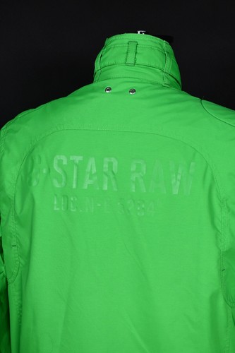 G-Star Raw Sandhurst Neon Green Bomber Jacket Men's size XL - Picture 6 of 14