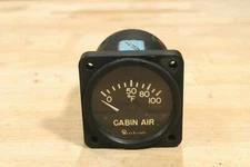 NOS! Beechcraft / Garwin Cabin Air Temperature Indicator 22-955-01 BMD-1001