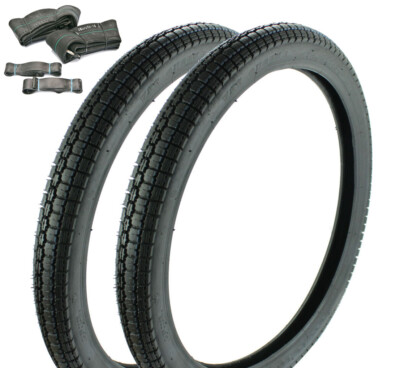 2 tire hose wheel for Simson SR2 E 2 2.25x19 43J VeeRubber 013 DKW bumblebee