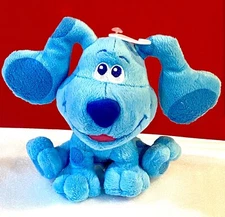 Blues Clues BLUE Plush Nickelodeon Viacom Puppy Dog 7”