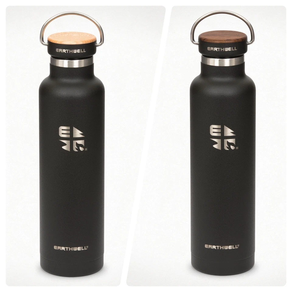 Earthwell isolierte thermo Trinkflasche 650ml *NEU & OVP; UVP: 44,95€ -50%* - Bild 1 von 1