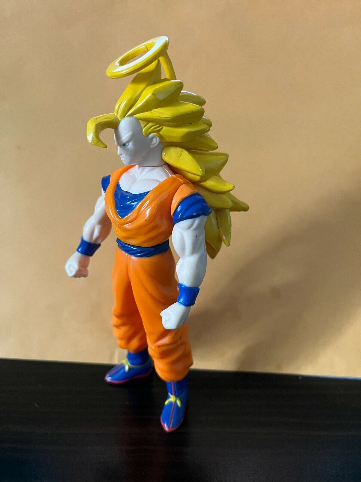  Dragonball Z Bandai 6 Inch Dragon Hero SemiPoseable Vinyl  Figure Super Saiyajin 3 Son Goku : Toys & Games