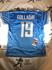 Kenny Golladay #19 Signed Detroit Lions Jersey AUTO JSA WITNESSED COA