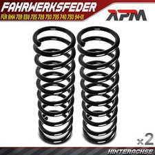 2x Federn Fahrwerksfeder Hinten für BMW 7er E38 725 728 730 735 740 750 94-01