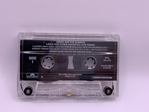 DEREK & THE DOMINOS - LAYLA - CLAPTON - AMPEX - ORIGINAL 1970s CASSETTE - Picture 4 of 5