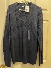 Men  s Sonoma Goods For Life The Supersoft Sweater Size L New