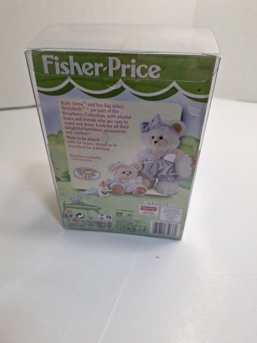 Briarberry Baby Anna Sister Pink Bear Bottle Collection Fisher Price FP 1999 NEW - Picture 5 of 5