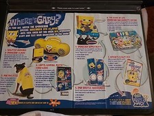 Where's Gary Spongebob Squarepants Vintage Print Ad 2005 16x11 Great To Frame