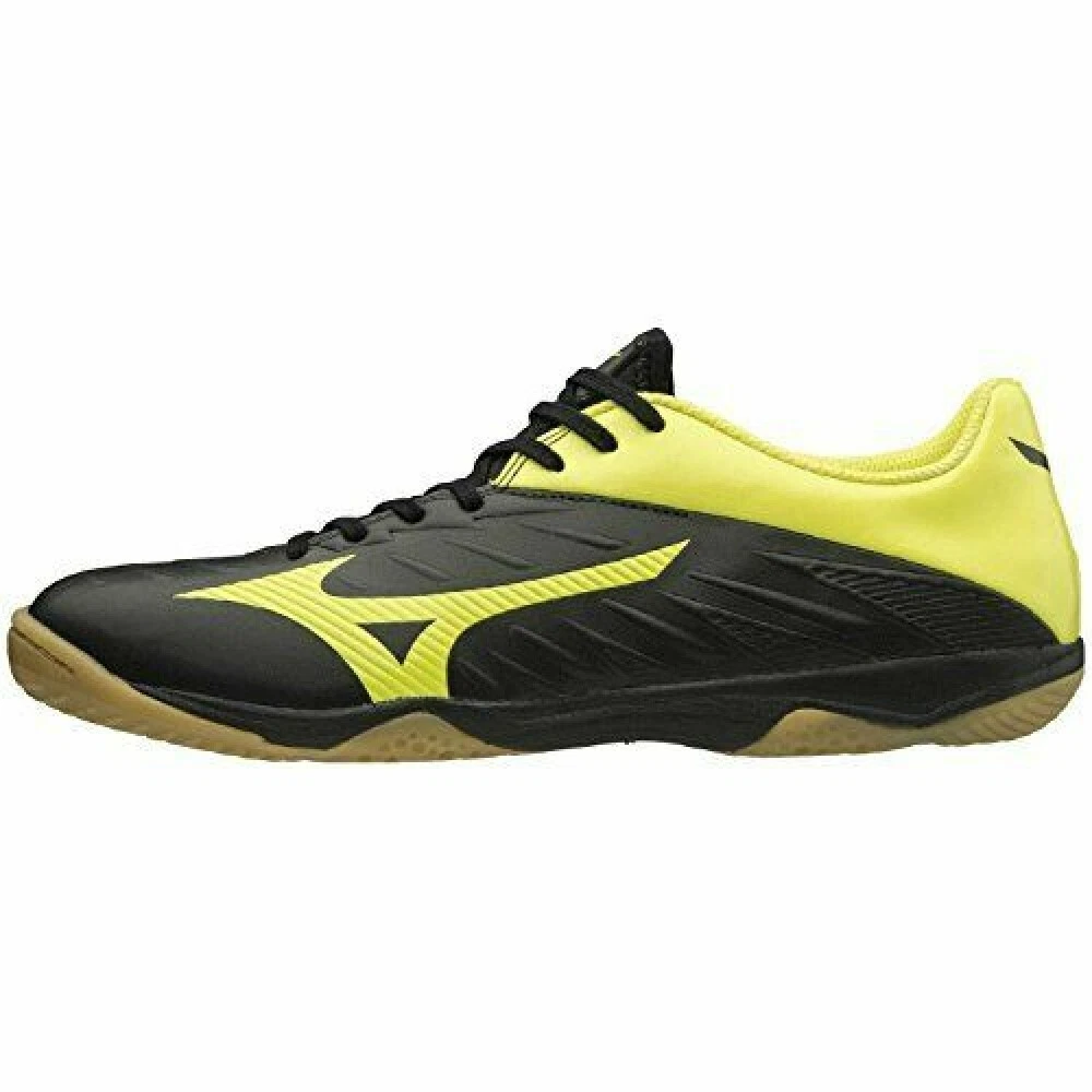 MIZUNO Soccer Futsal Shoes REBULA SALA Q1GA1841 Black Yellow US7.5