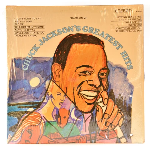 Chuck Jackson's Greatest Hits LP Vinyl Album Wand WDS 683