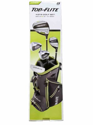 Top Flite TF19JR58BLH Complete Golf Club Set for Kid (Pack of 8)  889751845890|