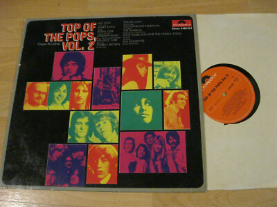 LP Various Top of the Pops Vol. 2  Robin Gibb Marsha Hunt Vinyl Polydor 2480 007