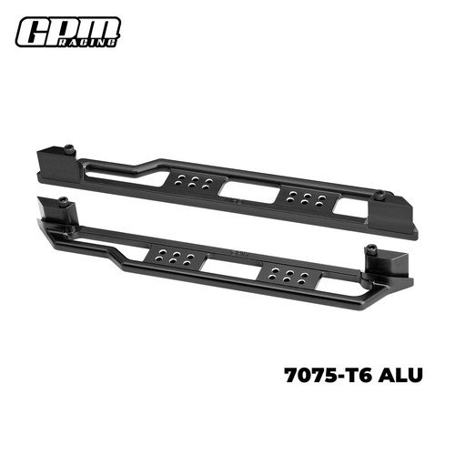 GPM 7075 Alloy Chassis Nerf Bars TRAXXAS 1/6 Funco Pro Sand Car 8S X-Maxx XRT - Picture 2 of 12