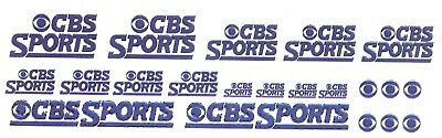 CBS Spoerts  Satellite TV  Transmission Truck    HO  Decal Set