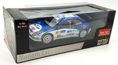 SUN STAR CITROEN XSARA WRC RALLY DE ESPANA 2005 1/18 EN BOITE BEU A1