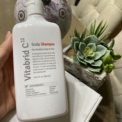 Vitabrid C12 Scalp Shampoo 300ml Loss Prevention Thickening Growth  10.14 fl.oz