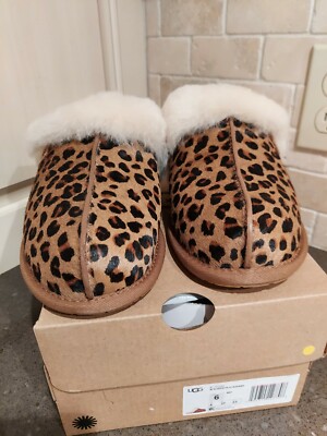 ugg scuffette leopard