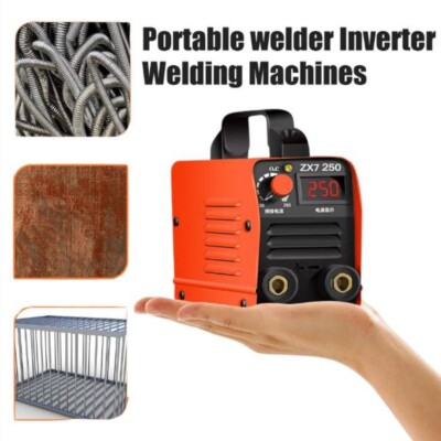 Portable 220V ARC Welding Machine MMA-250A Electric Welder Digital Display