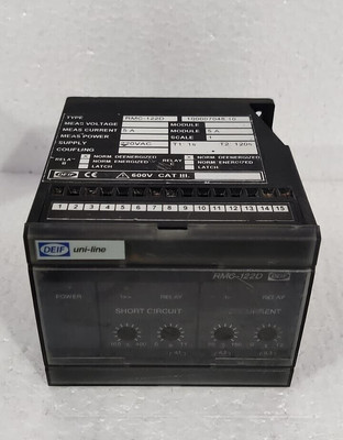 DEIF RMC-122D KURZSCHLUSS ÜBERSTROMRELAIS 220VAC
