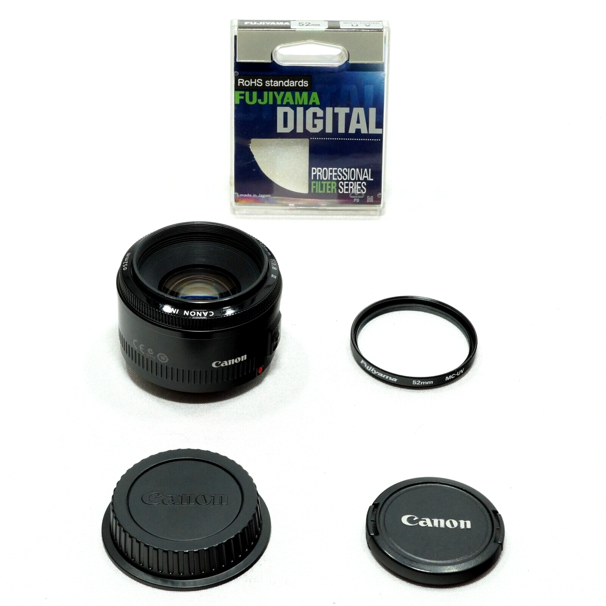 Ｃanon 50mm f/1.8 ll  新品未開封 Excellent!!] Canon 50mm F/1.8 II EF Mount Prime Lens w