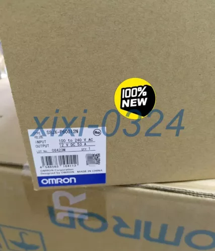 NEW OMRON S8JX-P60012N Switching Mode Power Supply DHL shipping