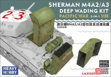 Heavy Hobby LM35028 1/35 WWII PACIFIC WAR SHERMAN M4A2/M4A3 DEEP WADING KIT