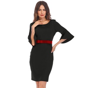 vestito tubino nero elegante