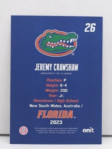 🏈🏈 GATORS ONIT University of Florida Football Pick your single card 2023 🏈 - Picture 82 of 190