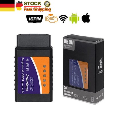 WLAN OBD2 ELM327 WiFi - Auto Diagnosegerät - Android - iOS - Windows PC - DHL
