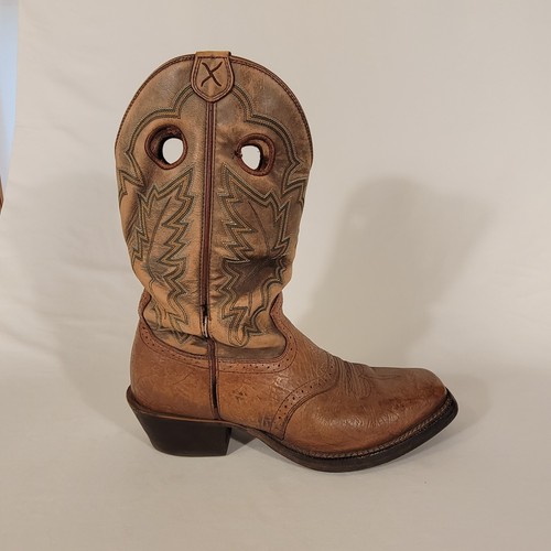 Twisted X MRS0002 Embroidered Leather Western Cowboy Boots Men's 10.5 D - Picture 4 of 6