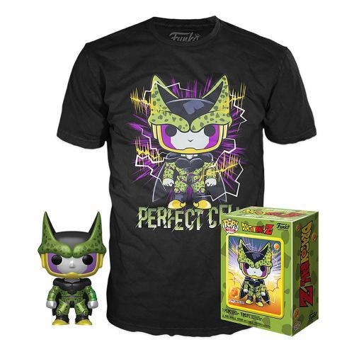 Dragon Ball Z Perfecto Cell Especial + Camiseta (Talla S) Pop & Tee Vinyl Figura - Imagen 1 de 1