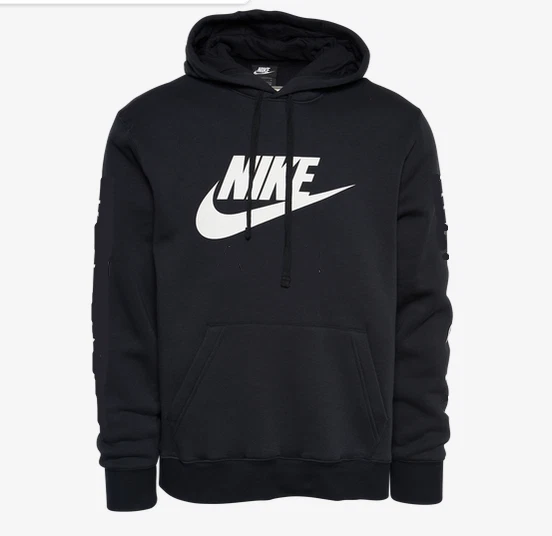 Mens Nike Gym Athletic Club Hoodie Hooded Sweatshirt Pullover New image 1