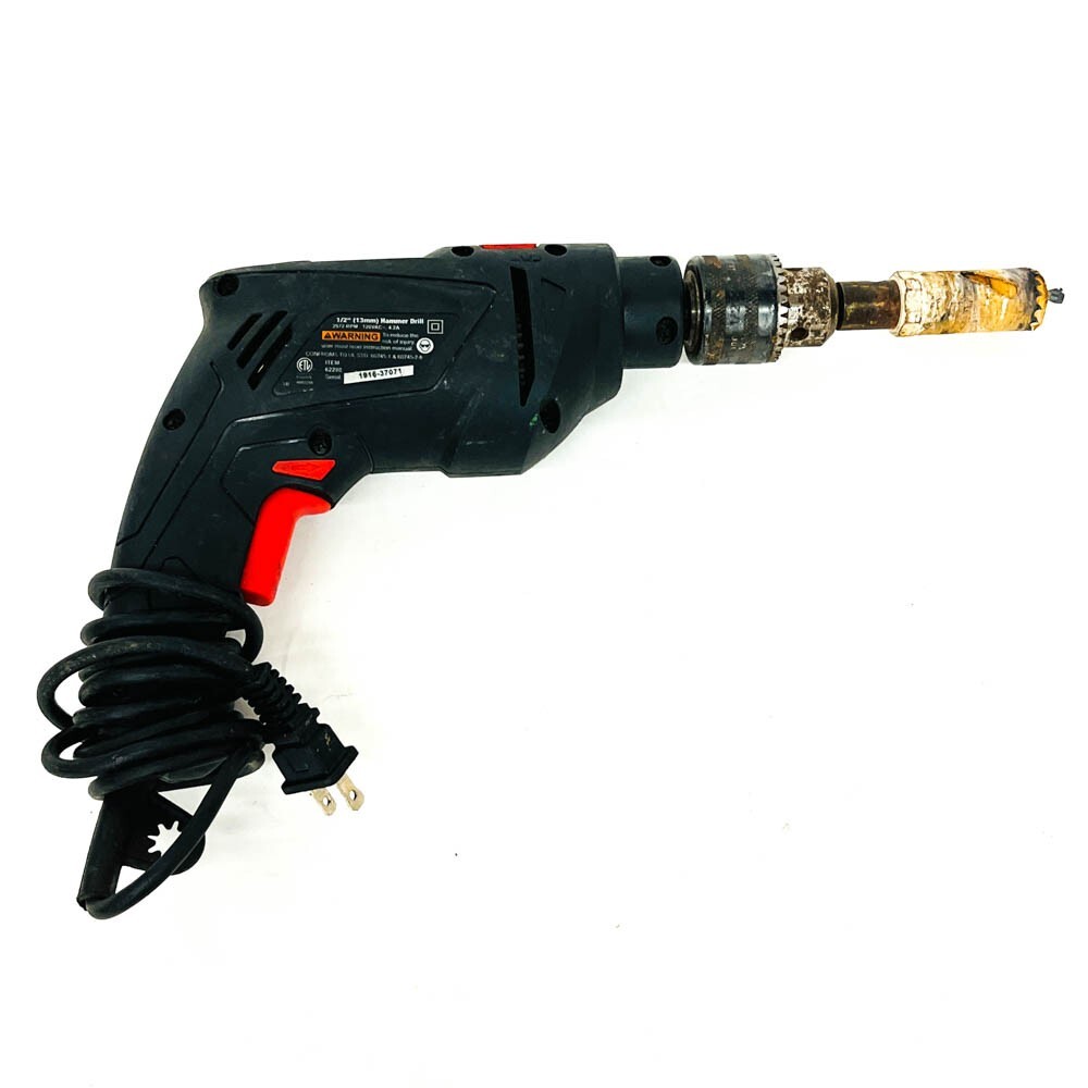 Drill-Master 62288 Corded Power 1/2-in 2572 RPM 120 VAC Hammer Drill