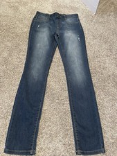 New Girls True craft Pull On Skinny Jeans With Stretch Youth Size 16