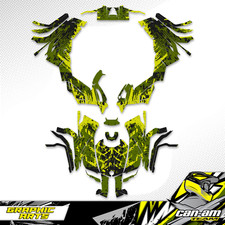 Custom Graphics Kit for CAN AM OUTLANDER G2 ATV - Decals and Stickers