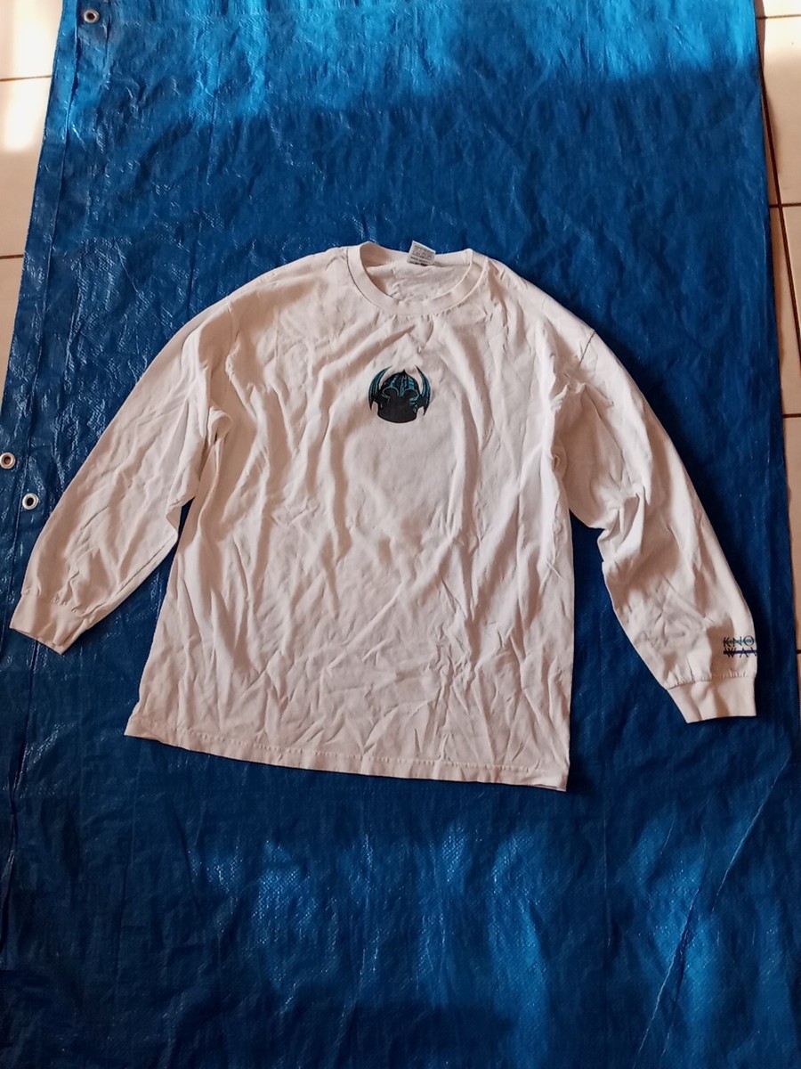 【KNOW WAVE】 KNOW WAVE 3D LOGO LONG SLEEVE / Black Vintage Know Wave Long Sleeve Tee Skate Wise RARE XL | eBay