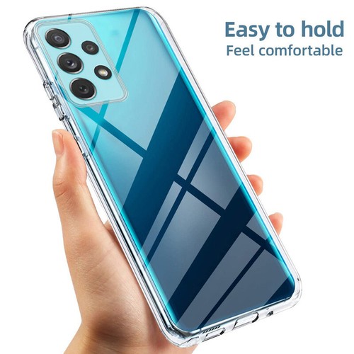 360 CLEAR Case For Samsung S25 Ultra S24 S23 S22 A16 A55 Full Cover Silicone Gel - Picture 2 of 8