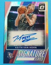 Keith Van Horn 2017-18 Panini Donruss Optic Signature Series Auto Holo Prizm #73