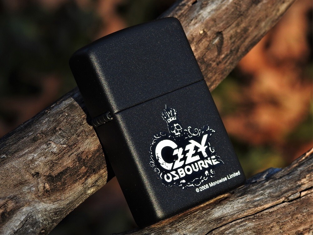 Zippo Lighter Ozzy Osbourne Black Sabbath Prince of Darkness ROCK RARE eBay