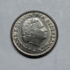 1954 Netherlands 10 Cent - Beautiful Coin - #B-032