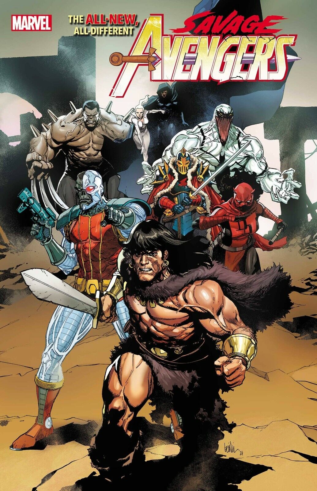 Savage Avengers #1 Main Cover A Marvel Comics 2022 NM+
