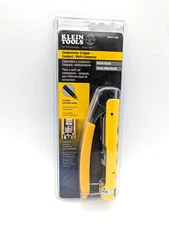 Klein Tools Adjustable Compression Crimper Wire & Coaxial Yellow VDV211-048 NEW
