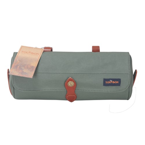 TOURBON Canvas Bicycle Top Tube Pouch Handlebar Bag Shoulder Strap-Special Offer - Picture 3 of 9
