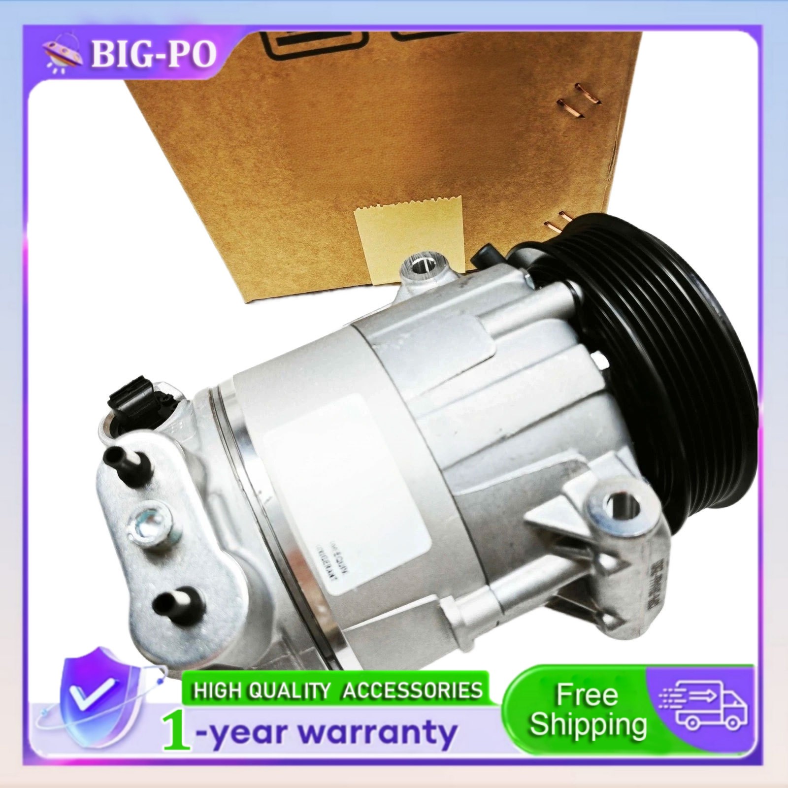 Maserati Ghibli Compressor with bracket P/N 333332