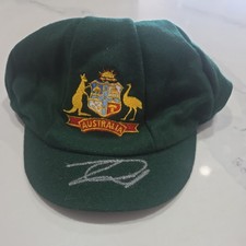 Double Allan Border Medalist and Ashes hero Travis Head signed BAGGY Green