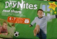 Huggies Drynites  BOYS  4-7 Years 10 Pack Lot Special