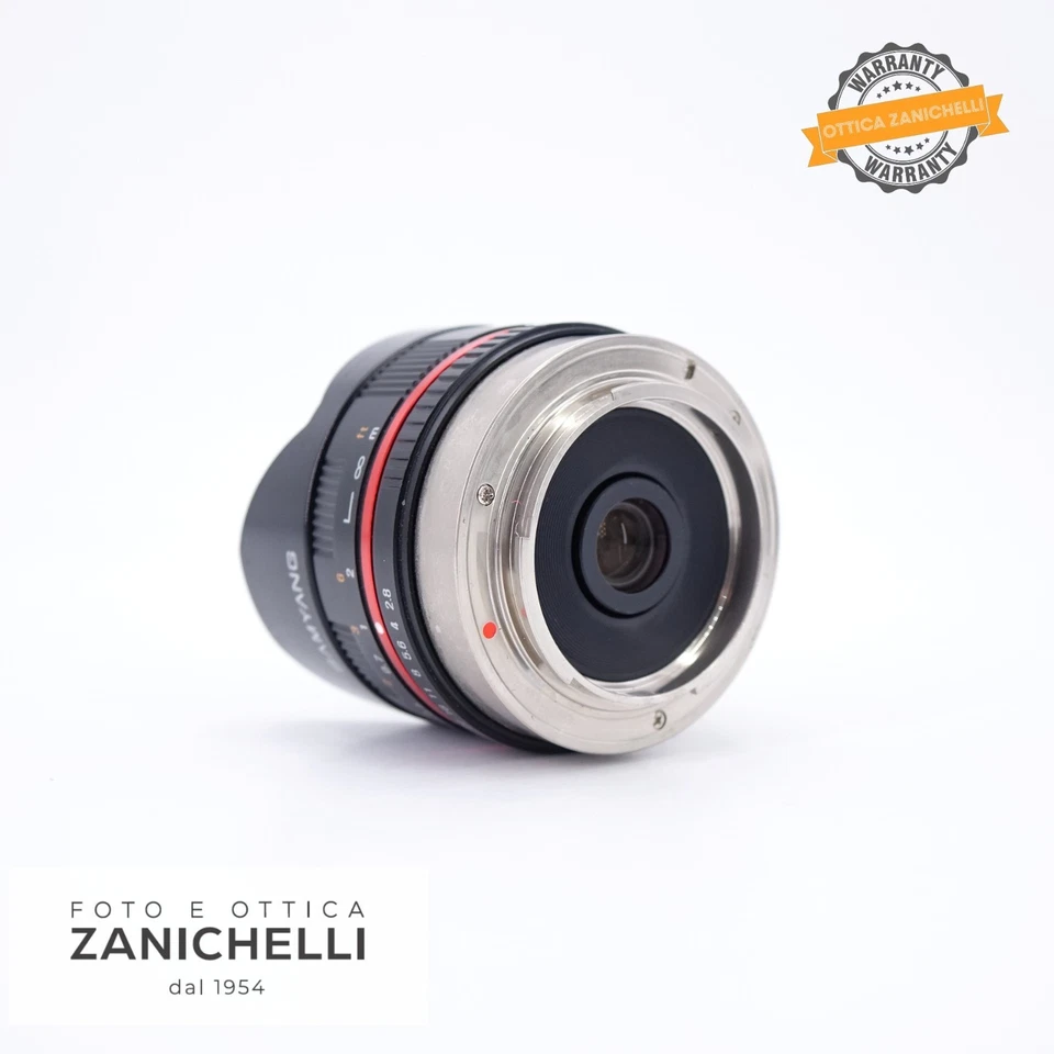 Samyang 8Mm F/2.8 Umc Ojo De Pez (Fuji) Usado (F746) - Imagen 4 de 4